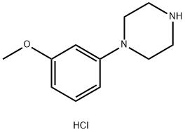 1-(3-Methoxyphenyl)piperazine dihydrochloride Structural