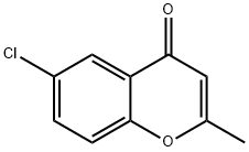 6-CHLORO-2-METHYL-4H-CHROMEN-4-ONE Structural