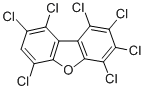 1,2,3,4,6,8,9-HEPTACHLORODIPHENYLENEOXIDE Structural