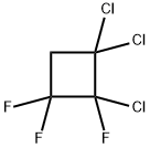 1,1,2-TRICHLORO-2,3,3-TRIFLUOROCYCLOBUTANE Structural