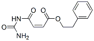 phenethyl (Z)-3-(carbamoylcarbamoyl)prop-2-enoate Structural