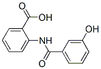 Benzoic acid, 2-[(3-hydroxybenzoyl)amino]- (9CI) Structural
