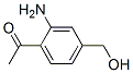 Ethanone, 1-[2-amino-4-(hydroxymethyl)phenyl]- (9CI) Structural