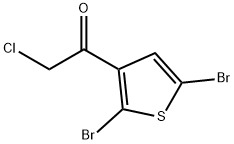 2-CHLORO-1-(2,5-DIBROMOTHIEN-3-YL)ETHANONE