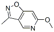 Isoxazolo[4,5-c]pyridine, 6-methoxy-3-methyl- (9CI) Structural