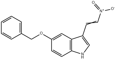 5-BENZYLOXY-3-(2-NITROVINYL)-INDOLE Structural