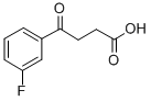 4-(3-FLUOROPHENYL)-4-OXOBUTYRIC ACID Structural