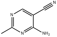 4-AMINO-2-METHYLPYRIMIDINE-5-CARBONITRILE Structural