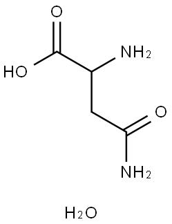 DL-Asparagine hydrate Structural