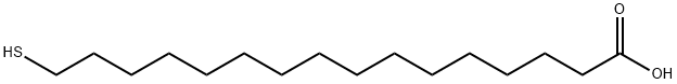 16-MERCAPTOHEXADECANOIC ACID Structural