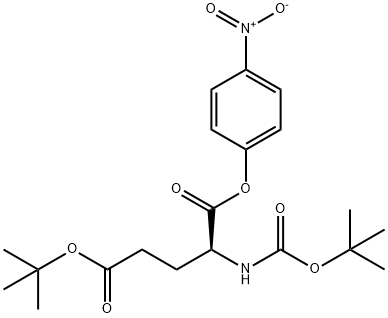 BOC-GLU(OTBU)-ONP Structural