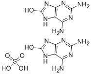 2,6-DIAMINO-8-PURINOL HEMISULFATE