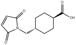 Trans-4-(Maleimidomethyl)cyclohexanecarboxylic Acid Structural