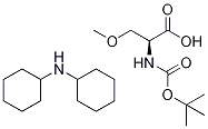 L-Serine, N-[(1,1-diMethylethoxy)carbonyl]-O-Methyl-, coMpd. with N-cyclohexylcyclohexanaMine (1:1) Structural