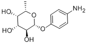 4-AMINOPHENYL-BETA-L-FUCOPYRANOSIDE Structural