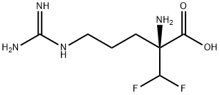 alpha-(difluoromethyl)arginine Structural