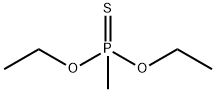 O,O'-DIETHYL METHYLPHOSPHONOTHIOATE Structural