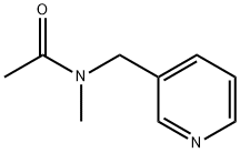 N1-METHYL-N1-(3-PYRIDYLMETHYL)ACETAMIDE Structural