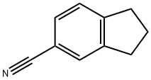 Indane-5-carbonitrile Structural