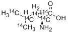 L-LEUCINE-UL-14C Structural