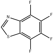Benzothiazole, 4,5,6,7-tetrafluoro- (9CI) Structural