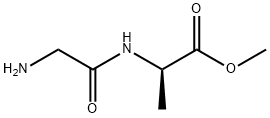 D-Alanine, glycyl-, methyl ester (9CI) Structural