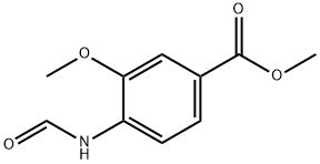 Benzoic acid, 4-(formylamino)-3-methoxy-, methyl ester (9CI) Structural