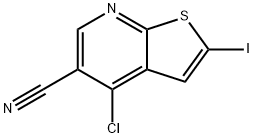 4-CHLORO-2-IODOTHIENO[2,3-B]PYRIDINE-5-CARBONITRILE