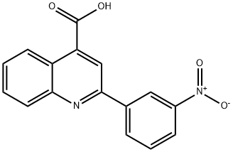 2-(3-NITRO-PHENYL)-QUINOLINE-4-CARBOXYLIC ACID Structural