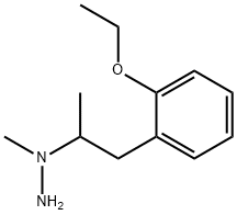 Hydrazine, 1-[2-(2-ethoxyphenyl)-1-methylethyl]-1-methyl- (9CI) Structural