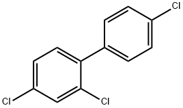 2,4,4'-TRICHLOROBIPHENYL Structural