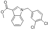 1H-INDOLE-3-CARBOXYLIC ACID, 1-[(3,4-DICHLOROPHENYL)METHYL]-, METHYL ESTER