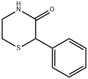 2-PHENYLTHIOMORPHOLIN-3-ONE Structural