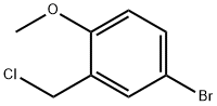 4-BROMO-2-(CHLOROMETHYL)-1-METHOXYBENZENE Structural