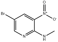 (5-BROMO-3-NITRO-PYRIDIN-2-YL)-METHYL-AMINE Structural