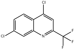 4,7-DICHLORO-2-(TRIFLUOROMETHYL)QUINOLINE Structural