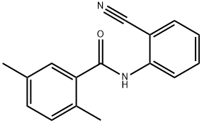 Benzamide, N-(2-cyanophenyl)-2,5-dimethyl- (9CI) Structural