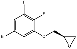 (R)-2-((5-BROMO-2,3-DIFLUOROPHENOXY)METHYL)OXIRANE Structural