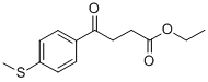 ETHYL 4-(4-METHYLTHIOPHENYL)-4-OXOBUTYRATE