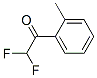 Ethanone, 2,2-difluoro-1-(2-methylphenyl)- (9CI) Structural