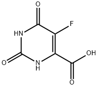 5-Fluoroorotic acid  Structural