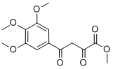 2,4-DIOXO-4-(3,4,5-TRIMETHOXY-PHENYL)-BUTYRIC ACID METHYL ESTER Structural