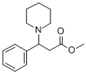 METHYL 3-PHENYL-3-(PIPERIDIN-1-YL)PROPANOATE Structural