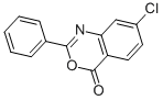 7-CHLORO-2-PHENYL-3,1-BENZOXAZIN-4-ONE Structural