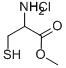 METHYL 2-AMINO-3-MERCAPTOPROPANOATE HYDROCHLORIDE Structural