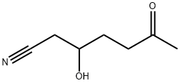 Heptanenitrile, 3-hydroxy-6-oxo- (9CI) Structural