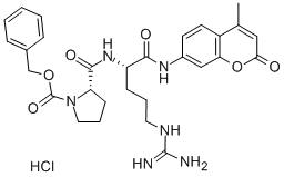 Z-PRO-ARG-AMC HCL Structural