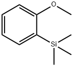 2-TRIMETHYLSILYLANISOLE Structural