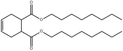 DI-N-OCTYL 4-CYCLOHEXENE-1,2-DICARBOXYLATE Structural