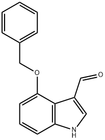 4-Benzyloxyindole-3-carboxaldehyde Structural